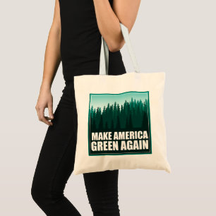 Amerika wieder grün machen tragetasche