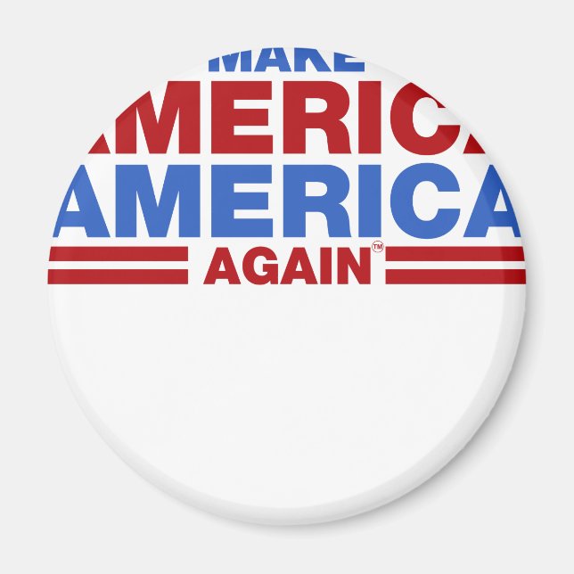 Amerika wieder zu machen magnet (Vorne)