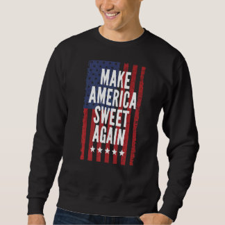 Amerika wieder zum 4. Juli zum Positiven Match mac Sweatshirt