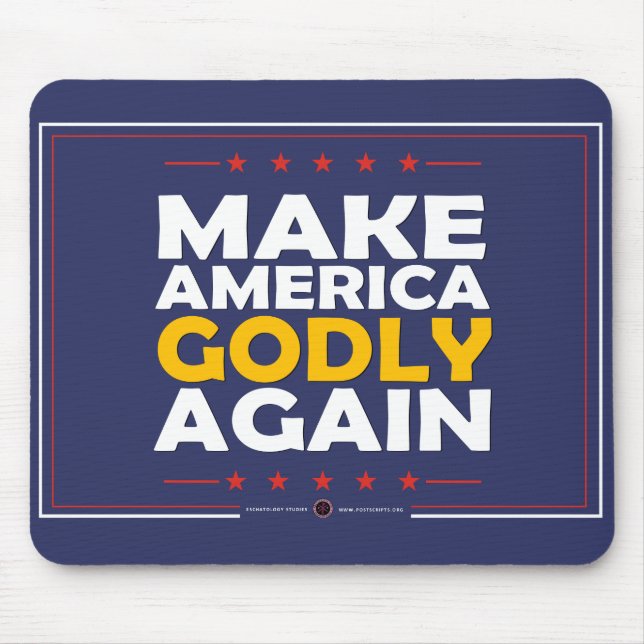 Amerika wieder zum Guten wenden Mousepad (Vorne)