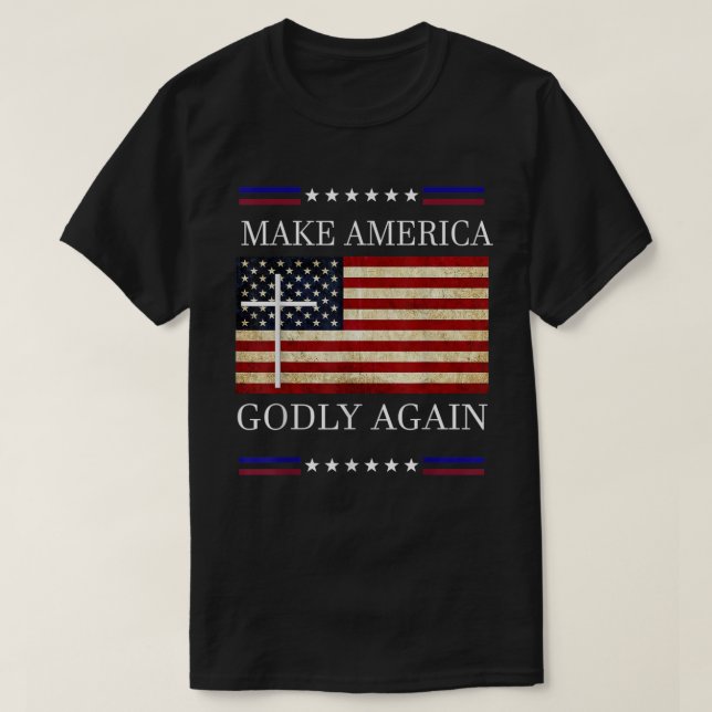 Amerika wieder zum Guten wenden   T-Shirt (Design vorne)