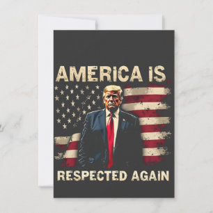 Amerika wird wieder respektiert Trump USA 4. Juli Einladung