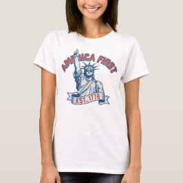 AMERIKA ZUERST - Gegr. 1776 T-Shirt