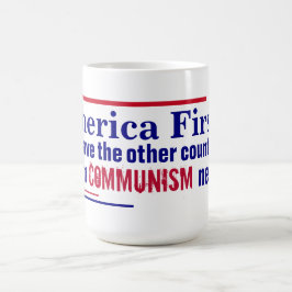 Amerika zuerst kaffeetasse