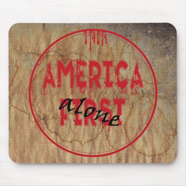 Amerika zuerst...... mousepad (Vorne)