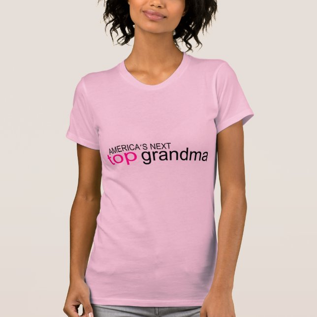 Amerikafolgende Spitzengroßmutter T-Shirt (Vorderseite)