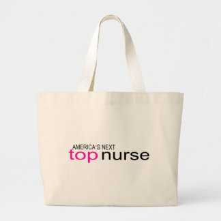Amerikafolgende Spitzenkrankenschwester Jumbo Stoffbeutel