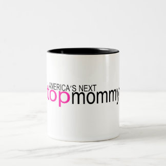 Amerikafolgende Spitzenmama Zweifarbige Tasse