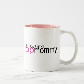 Amerikafolgende Spitzenmama Zweifarbige Tasse