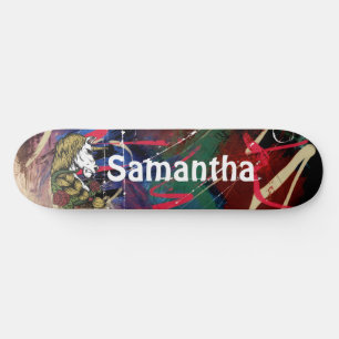 AMERIKAN GRAFFITI WARRIOR UNICORCORN SKATEBOARD