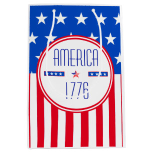 Amerikaner 1776 patriotisch mittlere geschenktüte