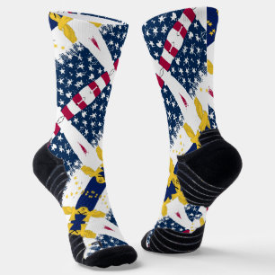 Amerikaner auf der Azoren, Portugal Socken