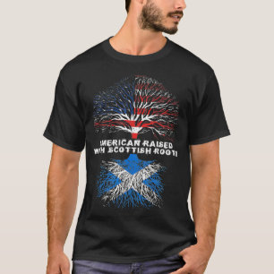 Amerikaner aufgewachsen mit Schottland Roots Schot T-Shirt