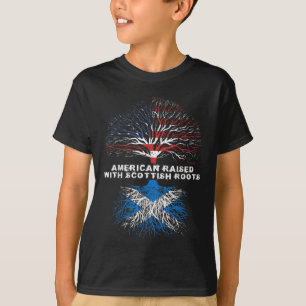 Amerikaner aufgewachsen mit Schottland Roots Schot T-Shirt