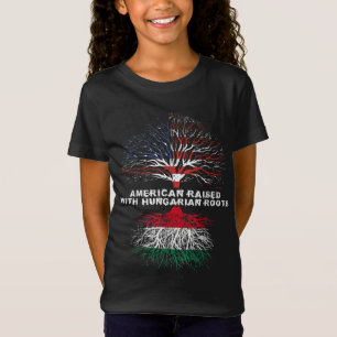 Amerikaner aufgewachsen mit Ungarn Roots Ungarn T-Shirt