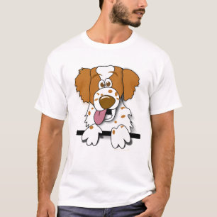 Amerikaner-Bretagnespaniel-Cartoon-Hundeshirt T-Shirt