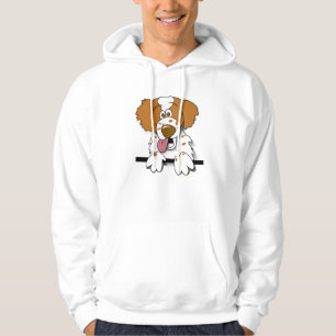 Amerikaner-Bretagnespaniel-niedlicher Cartoon-Hund Hoodie