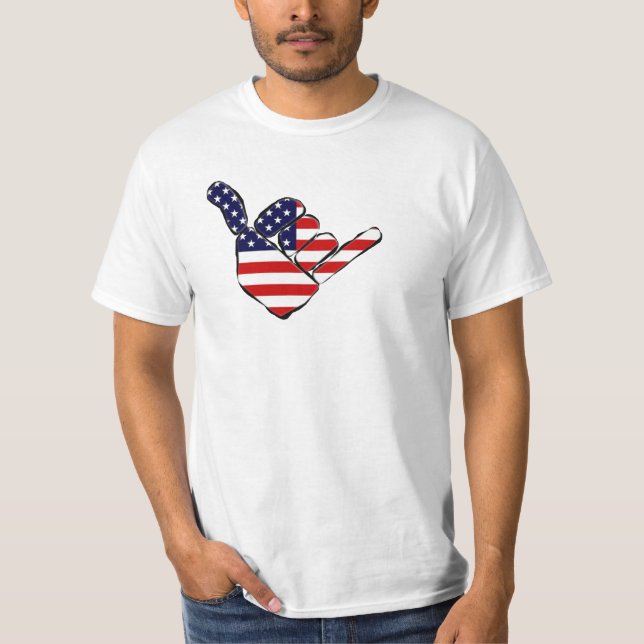Amerikaner Bro T-Shirt (Vorderseite)