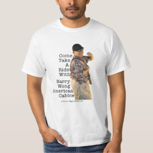 Amerikaner Cabbie Barrys Wong T-Shirt