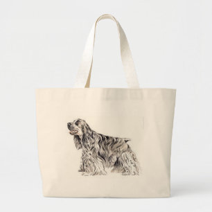 Amerikaner Cocker spaniel Jumbo Stoffbeutel