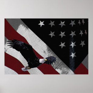 Amerikaner Eagle 6 x 24 Plakat