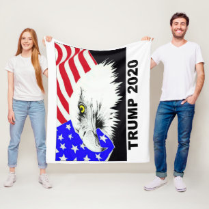 Amerikaner Eagle Donald Trump des Trumpf-2020 Fleecedecke