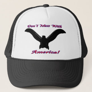 Amerikaner-Eagle-Hut Truckerkappe