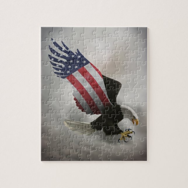Amerikaner Eagle Puzzle (Vertikal)