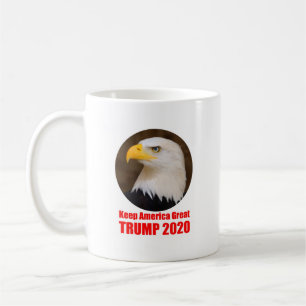 Amerikaner-Eagle-Trumpf 2020 Kaffeetasse