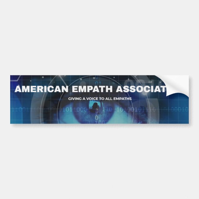 Amerikaner Empath Vereinigung -- Erhalten Sie die Autoaufkleber (Vorne)