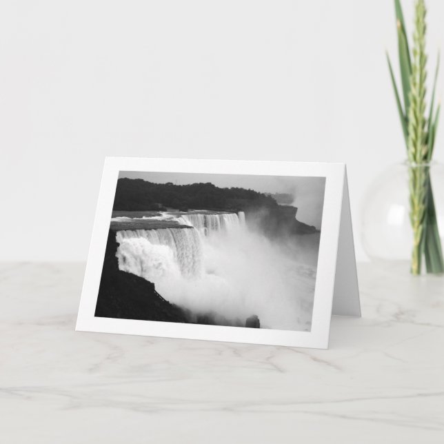 Amerikaner fällt @ Niagara Karte (Vorderseite)