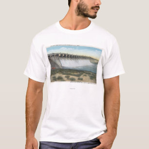 Amerikaner fällt VerdammungSpillway, Oregon T-Shirt