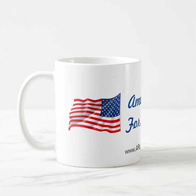 Amerikaner für die Sanity-Tasse Kaffeetasse (Links)