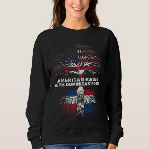 Amerikaner gegen die Dominikanische Roots-Republik Sweatshirt