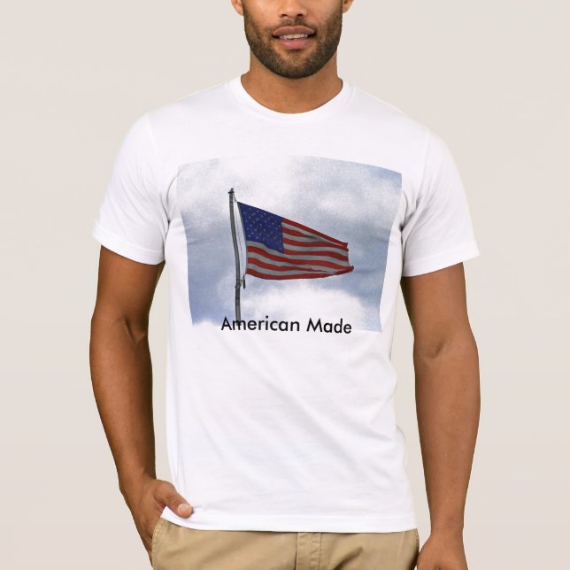 Amerikaner gemacht T-Shirt (Vorderseite)
