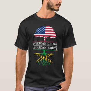 Amerikaner gewachsen mit jamaikanischen Wurzeln   T-Shirt