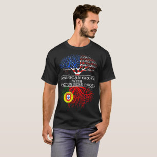 Amerikaner gewachsen mit portugiesischen Wurzeln T-Shirt