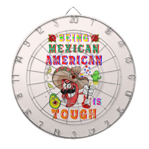 Amerikaner in Mexiko zu sein ist hart Dartscheibe
