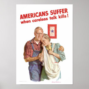 Amerikaner leiden... poster