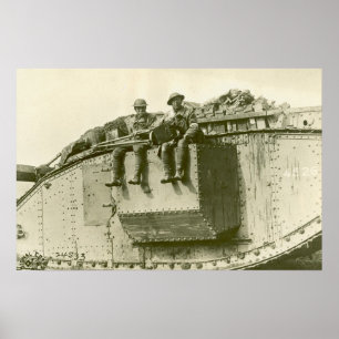 Amerikaner mit der Marke I Poster