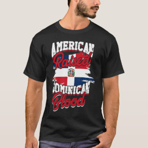 Amerikaner mit dominanten Wurzeln dominikanische P T-Shirt