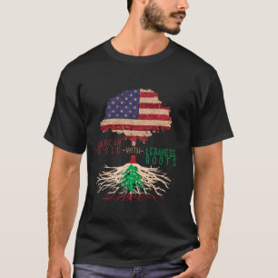 Amerikaner mit libanesischen Roots Libanon USA Am T-Shirt