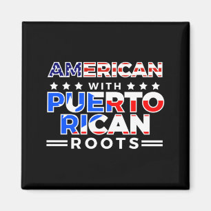 Amerikaner mit puerto-ricanischen Wurzeln Magnet