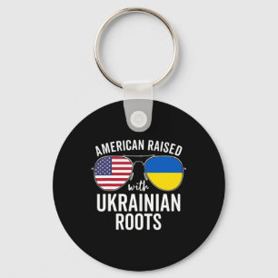 Amerikaner mit ukrainischen Wurzeln USA Ukraine F Schlüsselanhänger