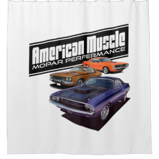 Amerikaner Mopar Muskel Duschvorhang