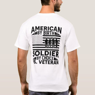Amerikaner nach Geburt, Fester nach Wahl T-Shirt