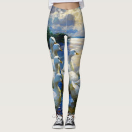 Amerikaner Pekin Duck-2 Leggings