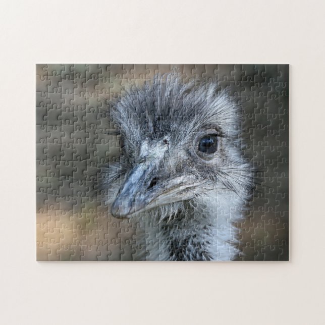 Amerikaner-Rhea-Porträt Puzzle (Horizontal)