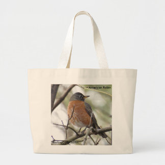 Amerikaner-Robin-Taschen-Tasche Jumbo Stoffbeutel