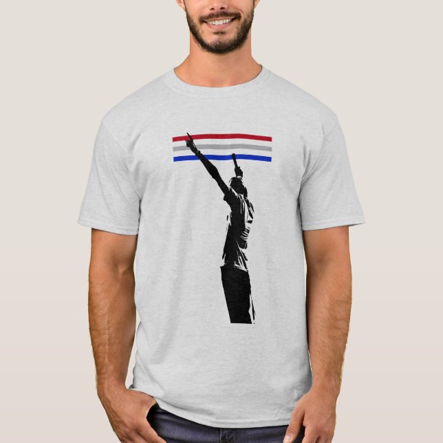 Amerikaner Rockstar T-Shirt (Vorderseite)